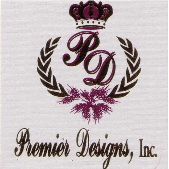 - NWOT Premier Designs Copper Falls Black  Beaded Hoop Pierced Earrings - Picture 3 of 4